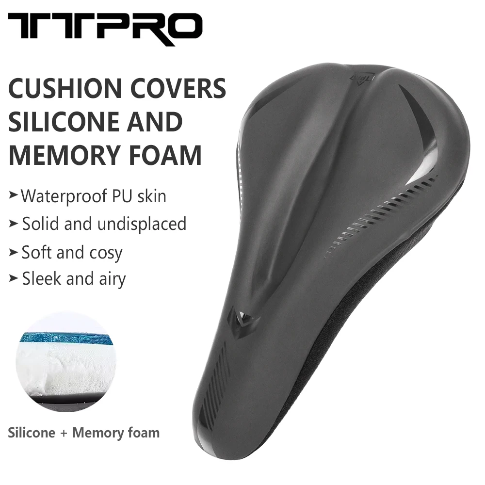 Мягкий чехол для седла TTPRO горного/дорожного велосипеда мужчин и женщин 283x17 3 мм