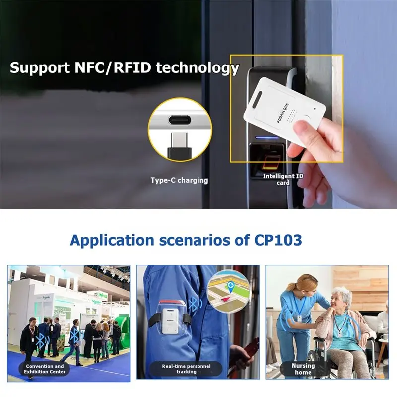Фото A003 CP103 Ibeacon Tracker Беспроводной Eddystone, самый маленький миниатюрный Ibeacon CP103 с длительным сроком службы батареи №4