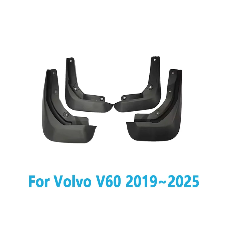 

4 шт. автомобильные брызговики для Volvo V60 2019 ~ 2025 2020 2021 2022 2023 2024 колесные брызговики передние и задние крылья аксессуары