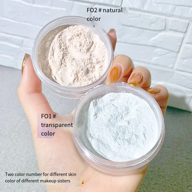 Пудра для лица минеральная пудра 2 цвета водостойкая мягкая матовая