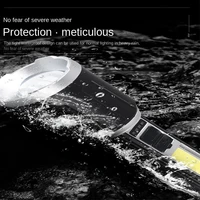 ultra bright led flashlight with t6 usb charging zoomable waterproof tactical torch lamp bulbs emergency defense camping 90 1