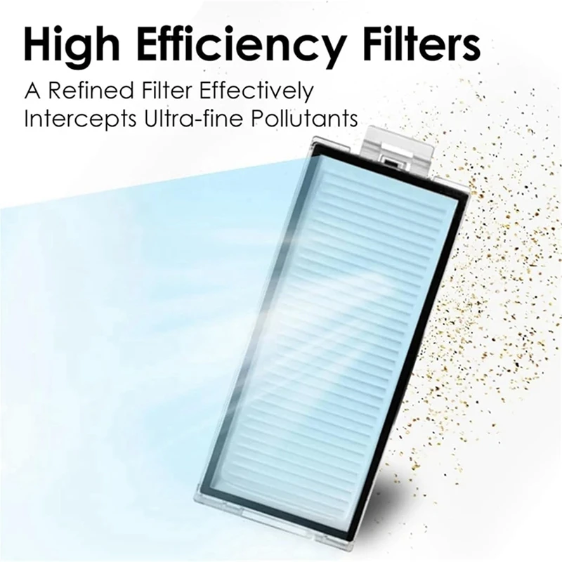 16 шт. запасные части комплект аксессуаров для пылесоса Roborock Q8 Max+/Q8 Max Plus/Q5 Pro+/Q5 Pro