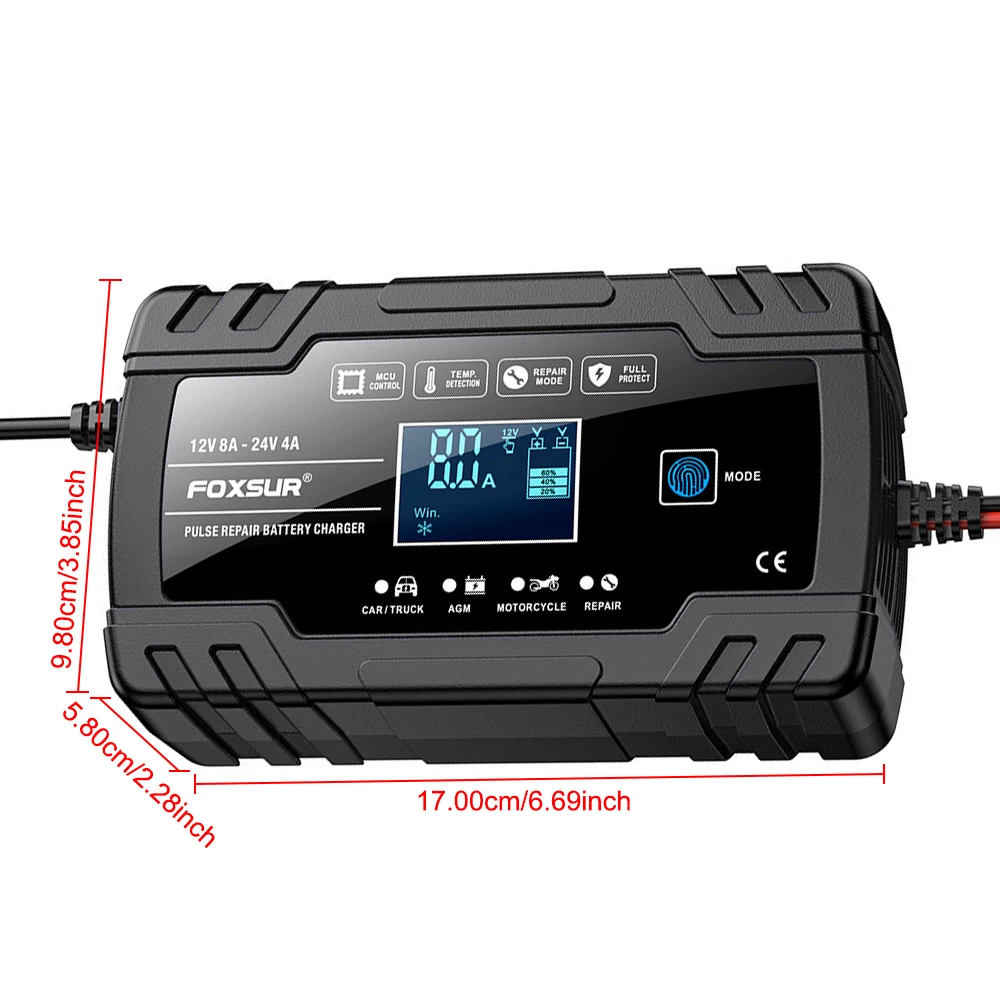 Импульсные зарядные устройства для автомобильных аккумуляторов вилка