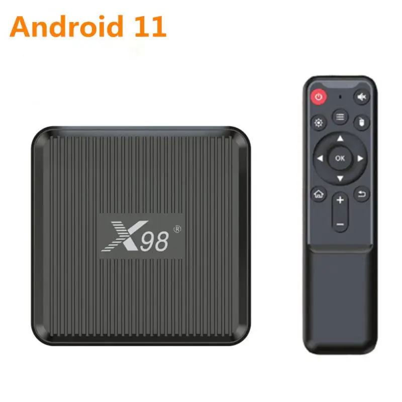 

X98Q 4K TV Box Android 11 Smart TV box With Amlogic S905W2 2G+16G/1GB+8GB WiFi 2.4G/5G HDR 10+ Youtube Media Player Set Top Box