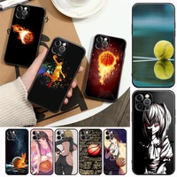 phone case for apple iphone 11 12 13 pro max 7 8 se xr xs max 5 5s 6 6s plus soft silicone case cover funda basketball baby sexy
