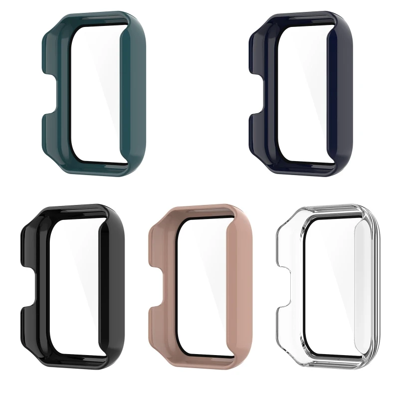 

Fit for realme Watch 2 for shell Wear Resistant One-piece PC Tempered Film Cover