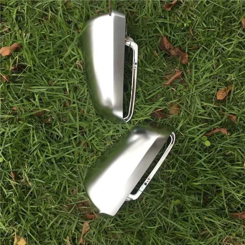 Новый! Для Audi A3 8P A4 B7 B6 A6 S6 4F C6 Чехлы на боковые зеркала S3 S4 Sportback Pearl никель матовый