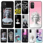 Чехол для телефона Xiaomi Redmi Note 11 Pro 10, черный чехол для Redmi 10, 9s, 8, 7, 9T, 8T, с изображением статуи Дэвида медузы, чехол для Redmi 10, 9, 9a, 9c, 9T, 8, 8A, 7A