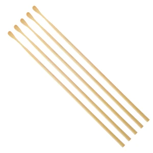 5pcs Wooden Ear Pick Safety Earwax Bamboo Spoon Cleaner Remover Tool Health Care Supplies Ear Clearn in India