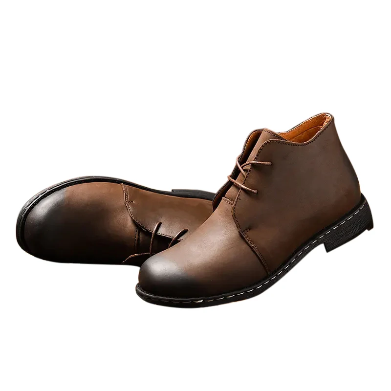 

Benboy New Leather Height Increase Shoes Fashion Leather Shoes Men