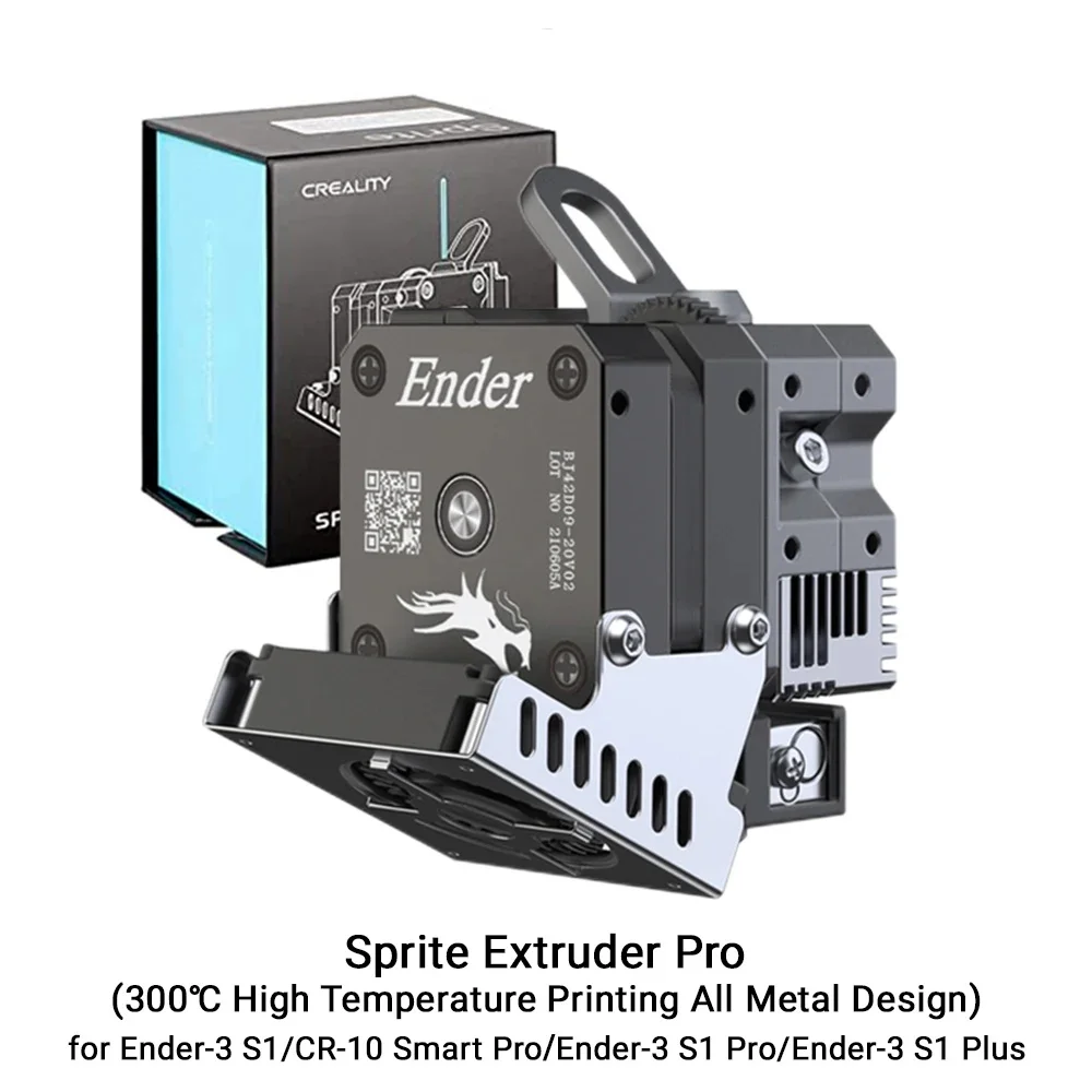 Фото CREALITY Sprite Extruder Pro Kit Metal Dual 3.5:1 Gear Feeding Design Детали для обновления 3D-принтера для Ender-3 S1 CR-10 Smart Pro №1
