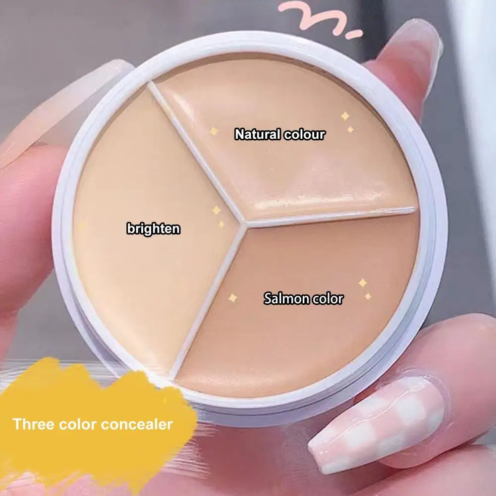 Консилер с отделкой водостойкий консилер для темных кругов стойкий 3 в 1