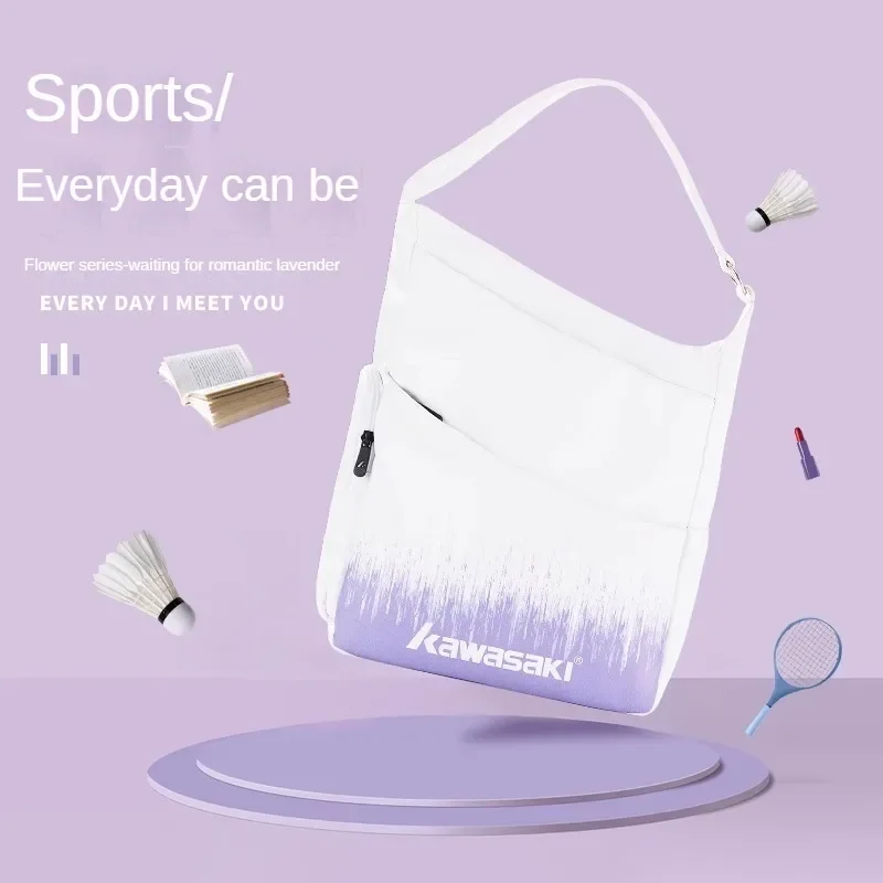 Новинка 2024 г. женская сумка для ракеток бадминтона Kawasaki вместительная