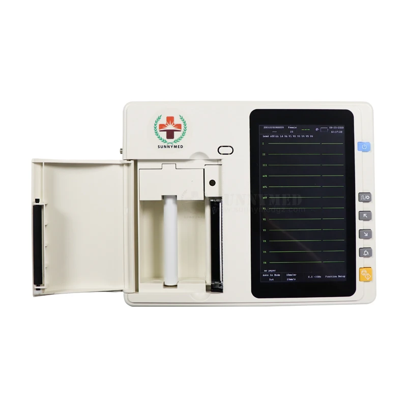 

SY-H004 Medical трехканальный дешевый Горячая Распродажа portable ECG цена