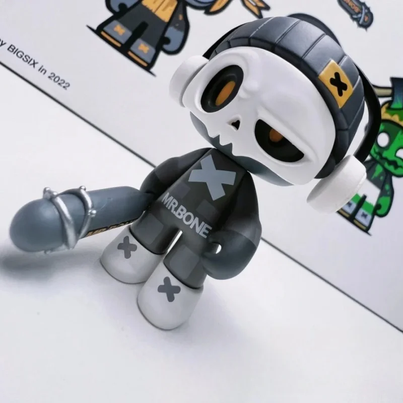Подлинная серия Mr.Bone Junior First Day слепая коробка мини-фигурка аниме зомби игровой