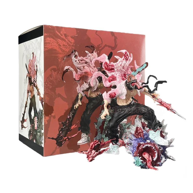 Chainsaw Man Rage Battle Bat Devil Action Figure Denji/power Figurine Collectible Model Toy