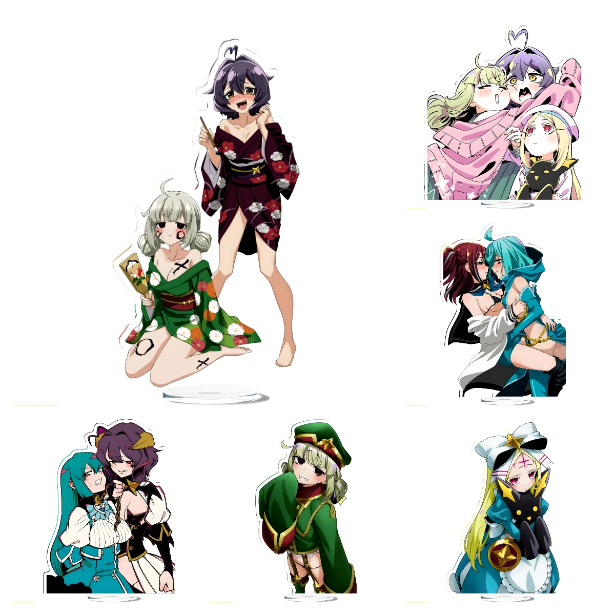 Mahou Shoujo Ni Akogarete Gushing Over Magic Girls Anime Hiiragi Utena фигурка на акриловой подставке Display