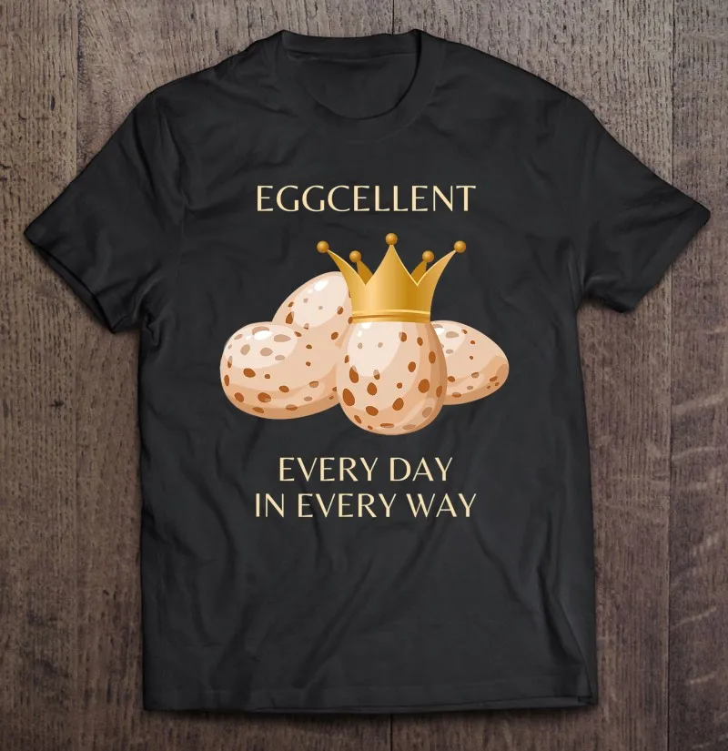 

Футболка Eggcellent для мужчин и женщин, повседневная безразмерная рубашка, одежда для мужчин
