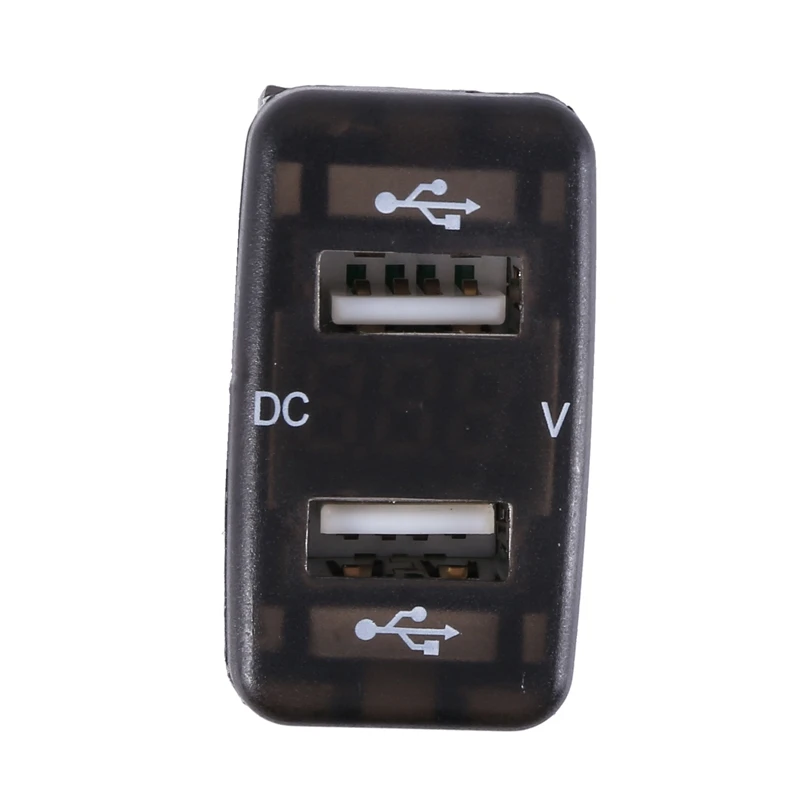 Автомобильный Зарядное устройство Разъем Dual Usb Автомобильное Порты и разъёмы