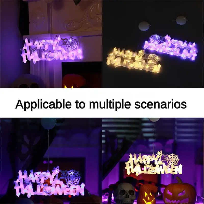 Украшение для Хэллоуина тёплый белый цвет