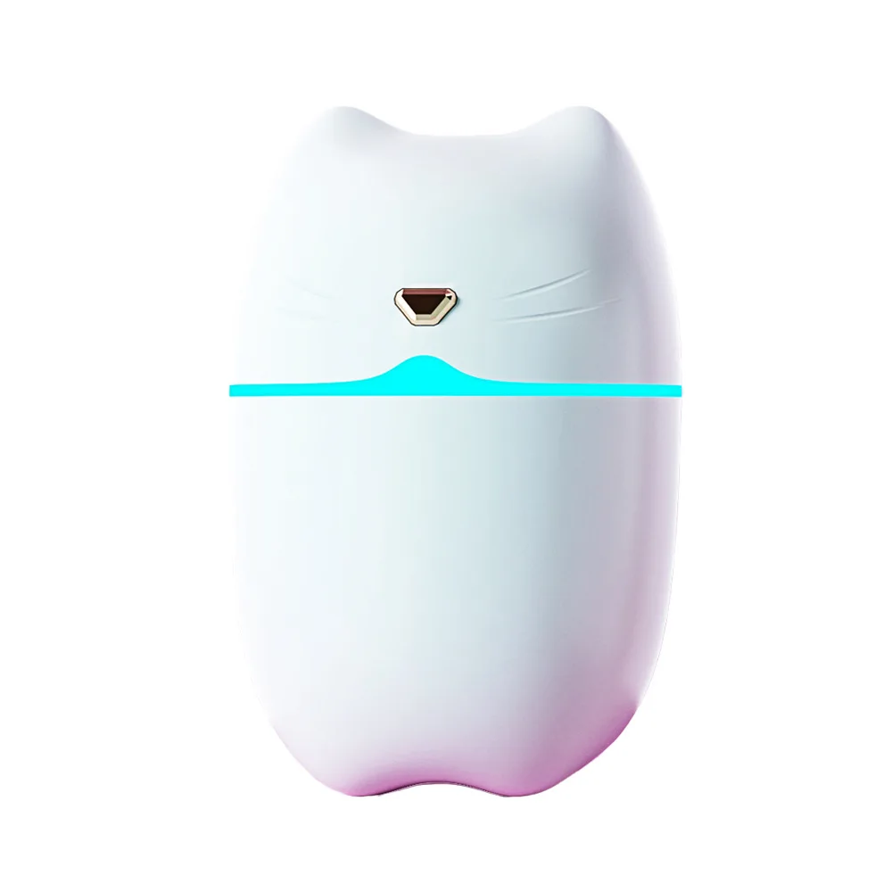 

260ml Humidificador Mini Air Humidifier Aroma Essential Oil Diffuser Portable Humidifier for Home Car USB with LED Night Lamp