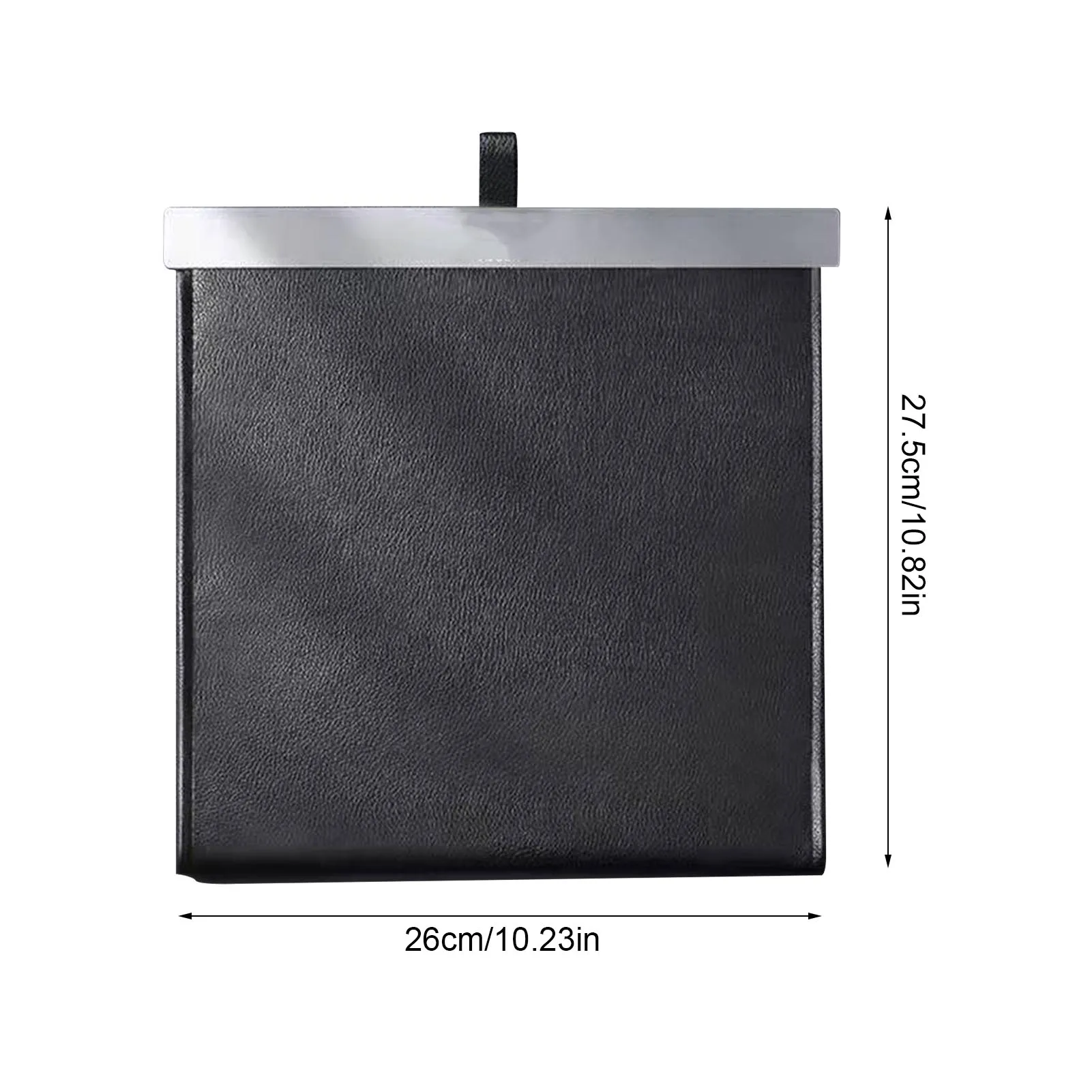 Кожаный автомобильный мешок для мусора Tesla Model 3Y X водонепроницаемый подвесной