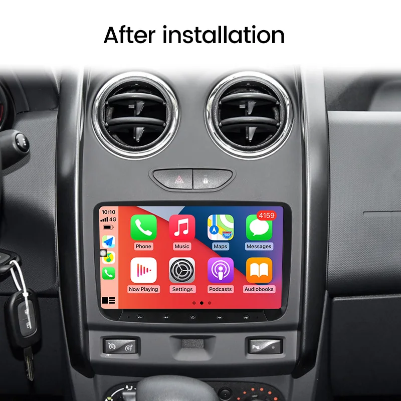 Автомагнитола MEKEDE 8 Гб 128 ГБ 2 Din Android дюймов для Dacia Sandero Duster Renault Captur Lada Xray Logan