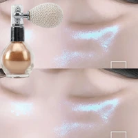 highlighter powder spray high gloss glitter powder spray shimmer sparkle powder makeup brightening face body highlight makeup