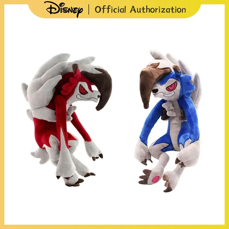 Lycanroc 30 см аниме Wolwerock Pokemon плюшевая игрушка мультфильм Лусагаррок мягкая кукла