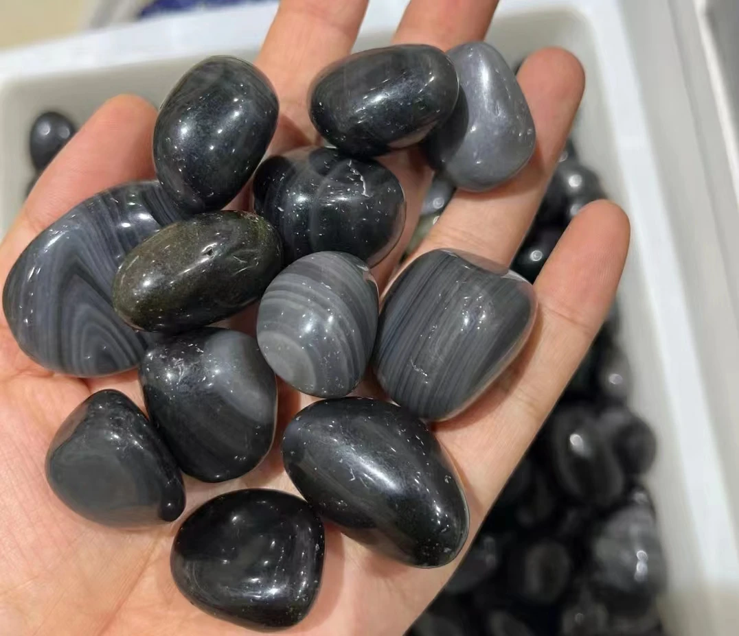 

Natural Obsidian Crystal Tumbled Bulk Healing Mineral Specime Gemstones Gem Raw Aquarium Decoration Gift