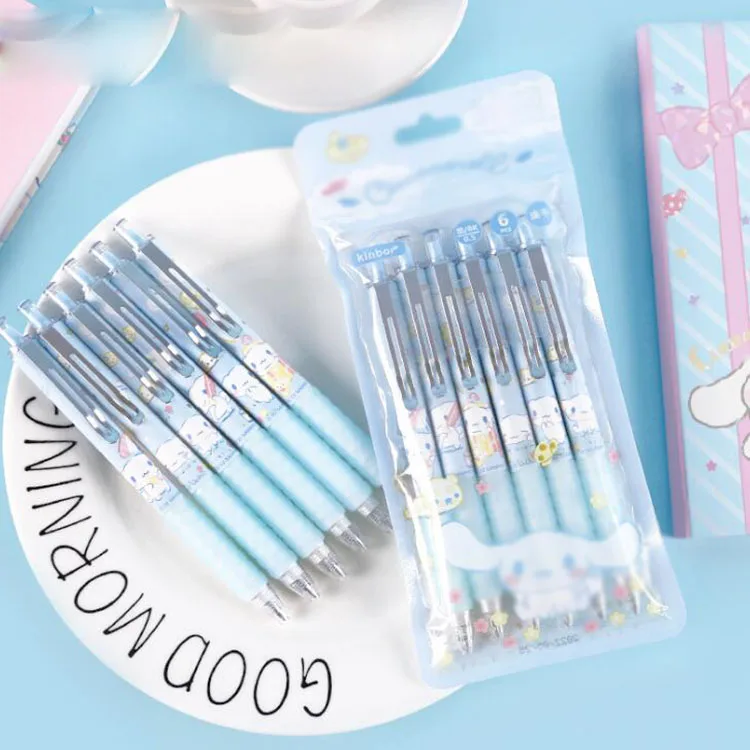 

30 pcs/lot Creative Dog Press Gel Pen Set Cute 0.5mm Black Ink Signature Pens Stationery Gift Office School Supplies