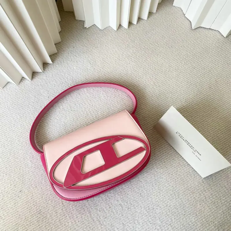 

Women designer PRE-ORDER bag shoulder bag cute yellow black pink white D flap crossbody brand bag