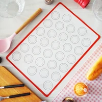 silicone baking mat fondant bakeware macaron dessert cookie baking pad for cakes pastry tools dough roll mats kitchen gadgets