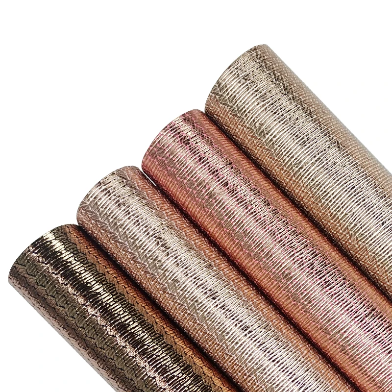 

Faux Leather Hot Stamping Toothpick Pattern Printing PU Fabric for Carpets Bench Jackets Handbags Keychains Earrings Bows Crafts