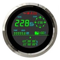 boat motorcycle scooter latitude longitude show on display voltmeter fuel gauge gauge 85mm universal digital gps speedometer