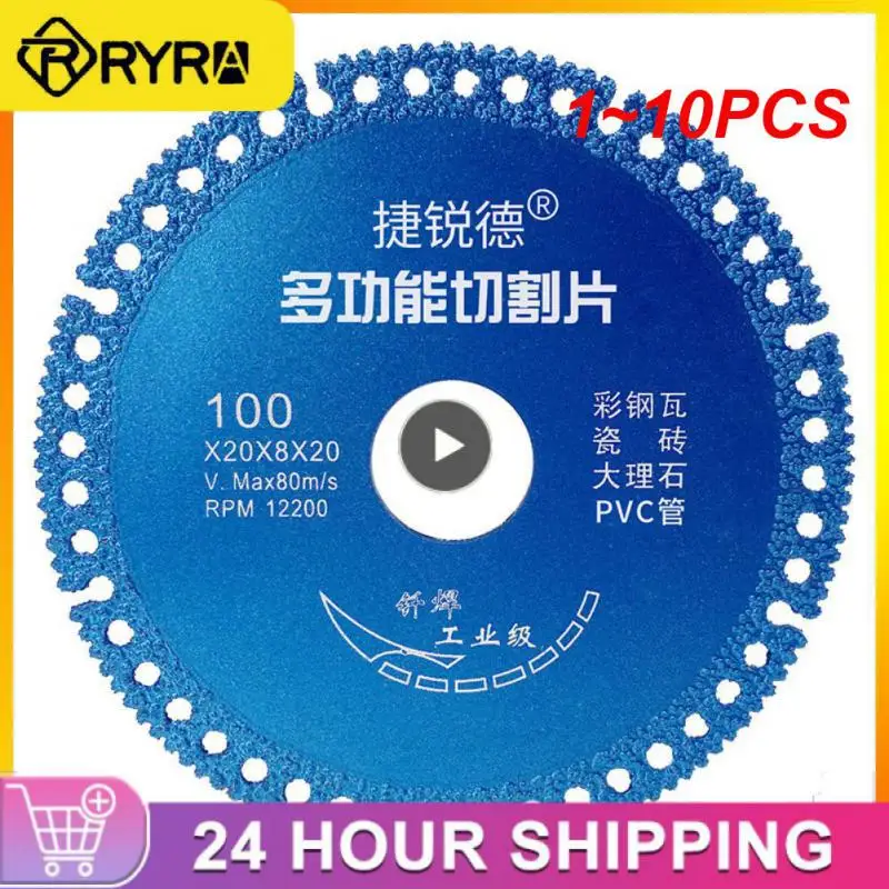 

1~10PCS Composite Multifunctional Cutting Saw Blade 100mm Ultra-thin Saw Blade Ceramic Tile Glass Cutting Disc For Angle Grinder