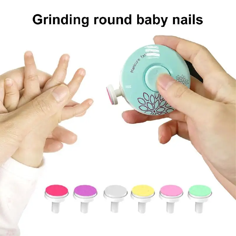 

Electric Baby Nail Trimmer Kid Nail Polisher Tool Infant Manicure Scissors Baby Hygiene Kit Baby Nail Clipper Cutter For Newborn