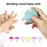 electric baby nail trimmer kid nail polisher tool infant manicure scissors baby hygiene kit baby nail clipper cutter for newborn