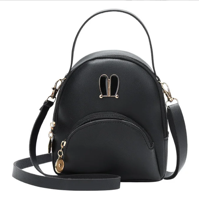 

2022 New Casual Women Backpack Fashion PU Bagpack Ladies Leisure Travel Bag Pack