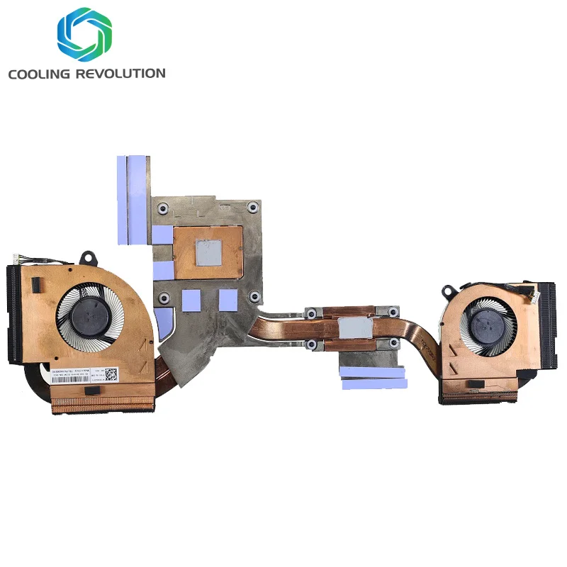 Вентилятор Loptap с радиатором ND75C49 -19K12 ND65C27 -19K13 для ноутбука Lenovo Thinkpad P15 T15g Gen 1 5H40X89381 5H40X89383 5H40X8938