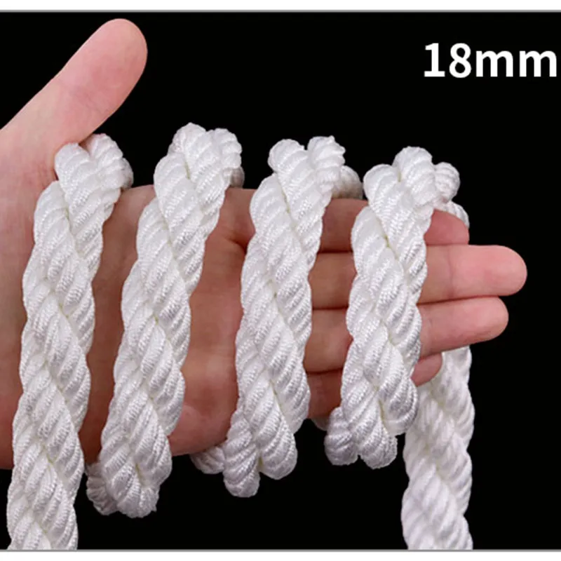 

Nylon Rope Bundled Brake Soft Rope Outdoor Wear-Resistant Sun-Resistant Clothes Drying Quilt Rope Household Pull-Tie Truck Cord