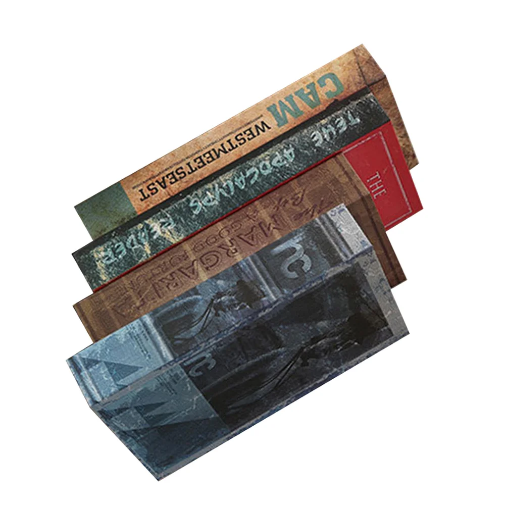 

Book Books Decor Decorative Decoration Fake Faux Vintage Stack Model Farmhouse Box Bookshelf Wall Homefalse Decorations Bookcase