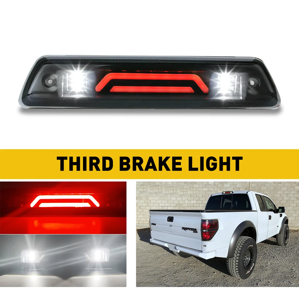 Car Styling Accessories High Mount Brake Stop Lights for Ford F150 2015-2020 2009-2014 1994-2008 Auto Additional Brake Lamp