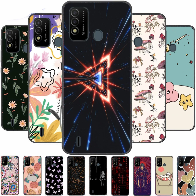 

Cute Cartoon Anime For Itel Vision 2S Case Cover For Itel Vision 2 Plus/ITEL P37 Soft Phone Cases Bags Bumpers Fundas Covers
