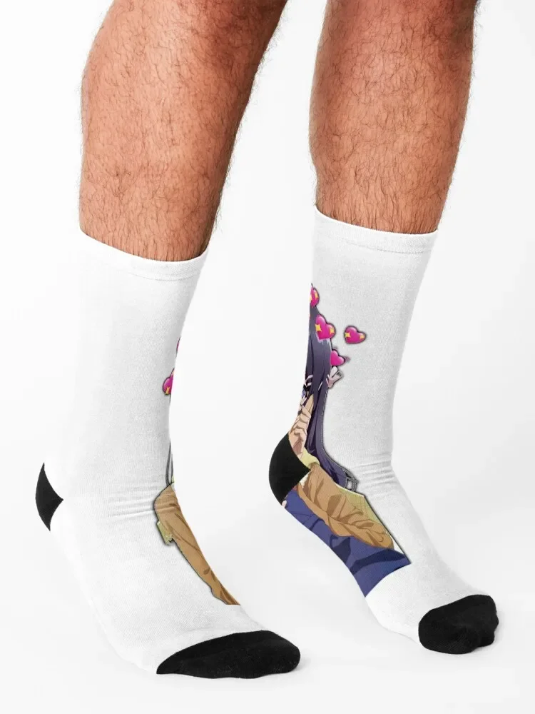 Rascal : Mai Sakurajima X Sakuta Любовь Носки мужские милые Рождественские сувениры женские