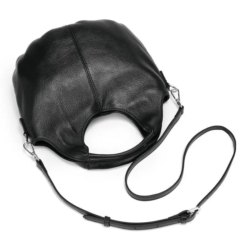 European And American Fashion Women's Bag New High Quality Leather Large Capacity Handbag Simple And Versatile Bucket Bag Women