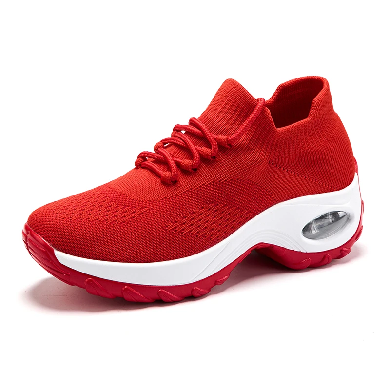 

Running Shoes Summer 2021 New Women's Shoes Breathable Mesh Woven Lace Shoes Brand Outdoor Sports Shoes Women Fashion Sneakers