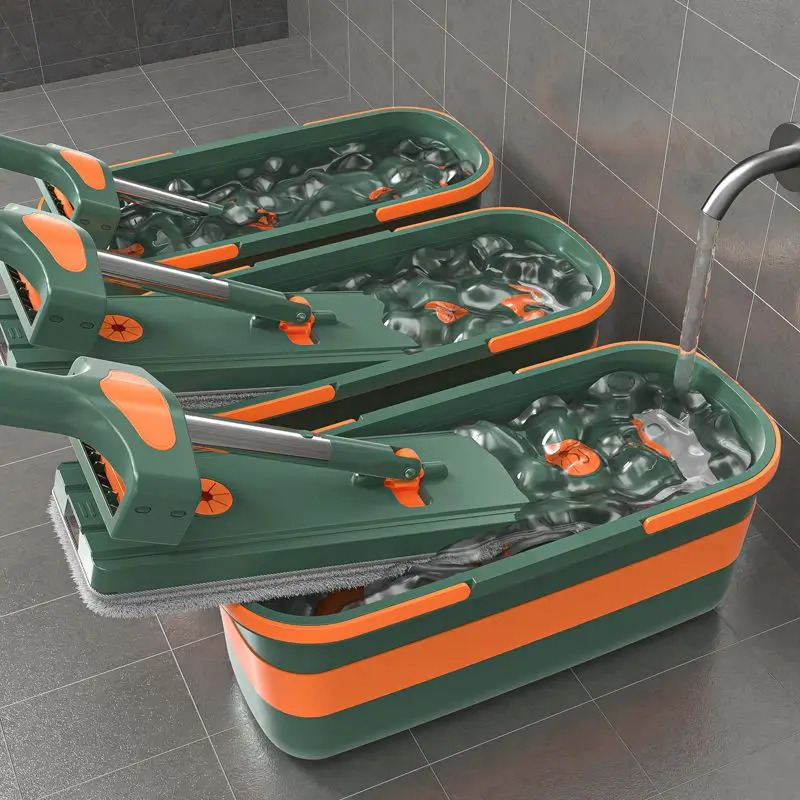 Волшебные швабры для уборки пола плоская швабра ведро дом легкая чистка сухая и