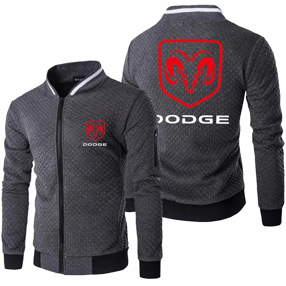 

Куртка мужская демисезонная с длинным рукавом и логотипом Dodge