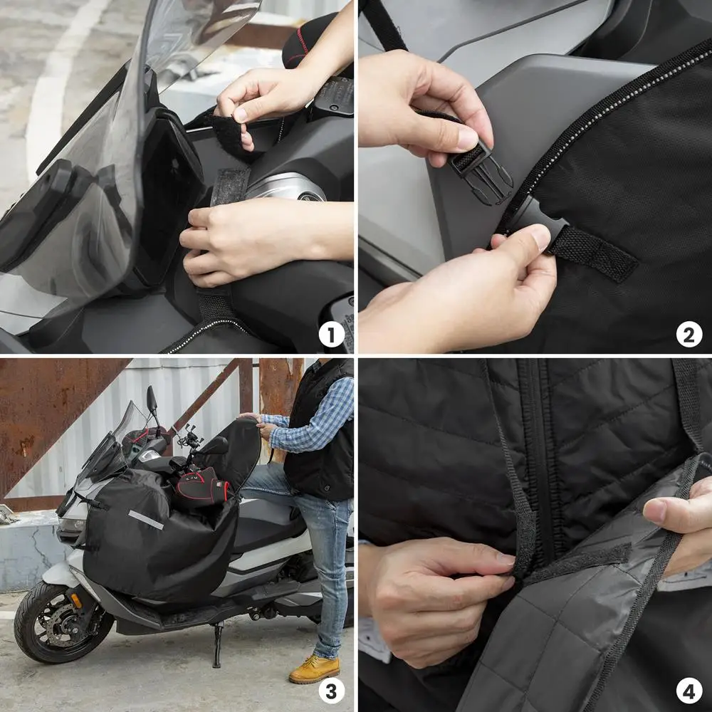 Наколенник KEMiMOTO защитный чехол для ног скутеров мотоциклов зимнее одеяло